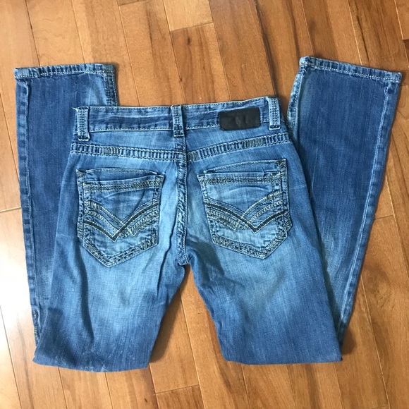 buckle mens bootcut jeans